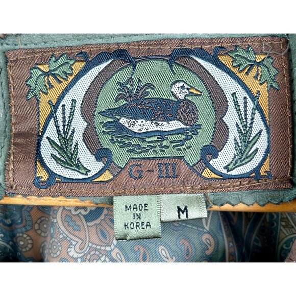 VINTAGE G-III Genuine Leather Field Jacket (Duck Label) – Made in Korea – Size M - Picture 4 of 12